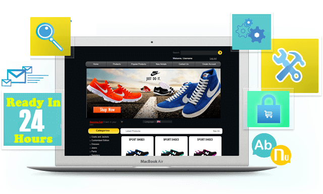 online store builder